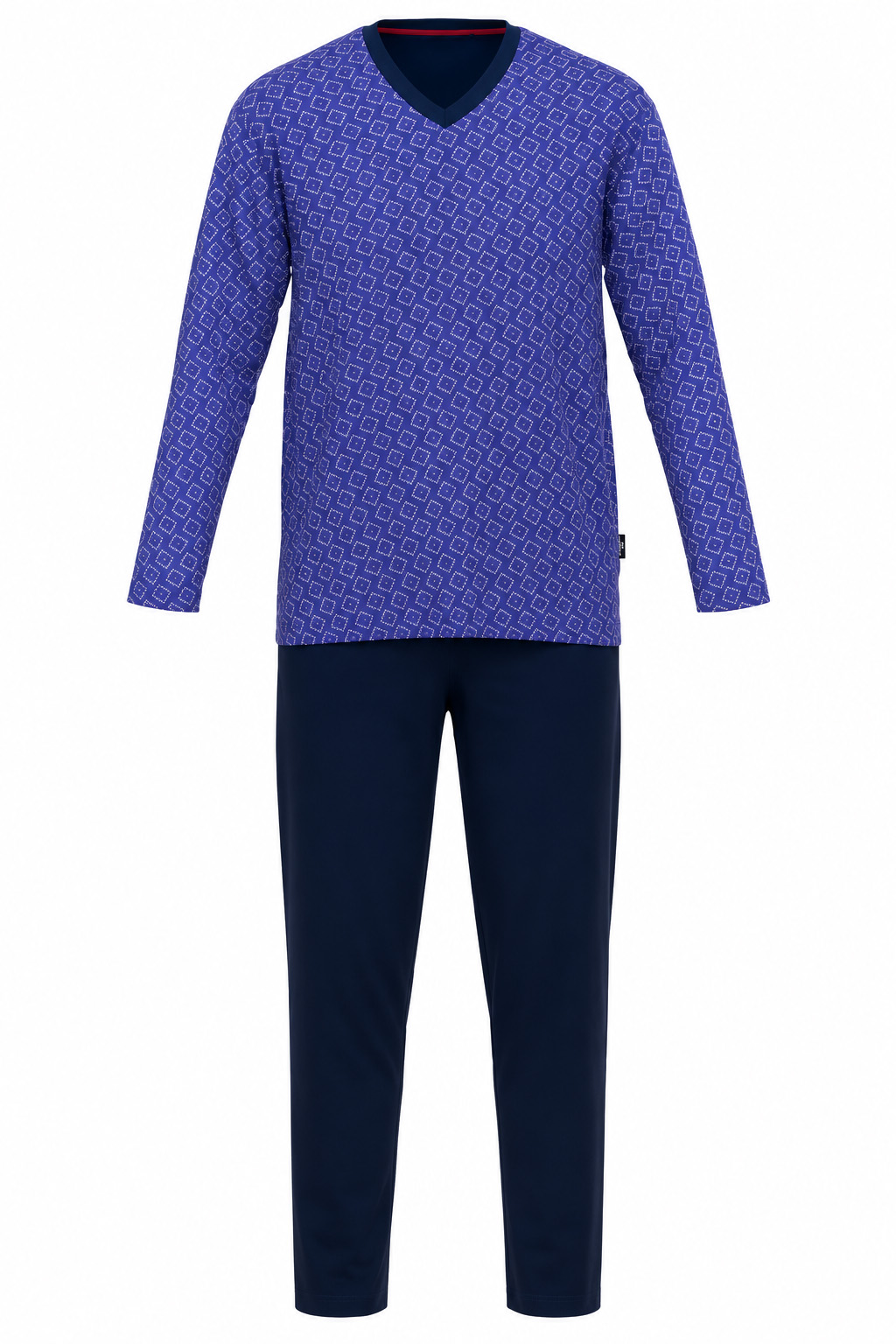 Gotzburg Pyjama blauw met V-hals